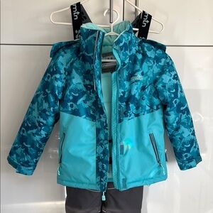 Winter Coat and Snow Pants Set